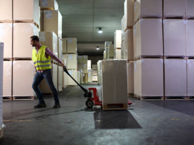 Evening Warehouse Workers