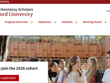 United States' Knight Hennessy Scholarship Program